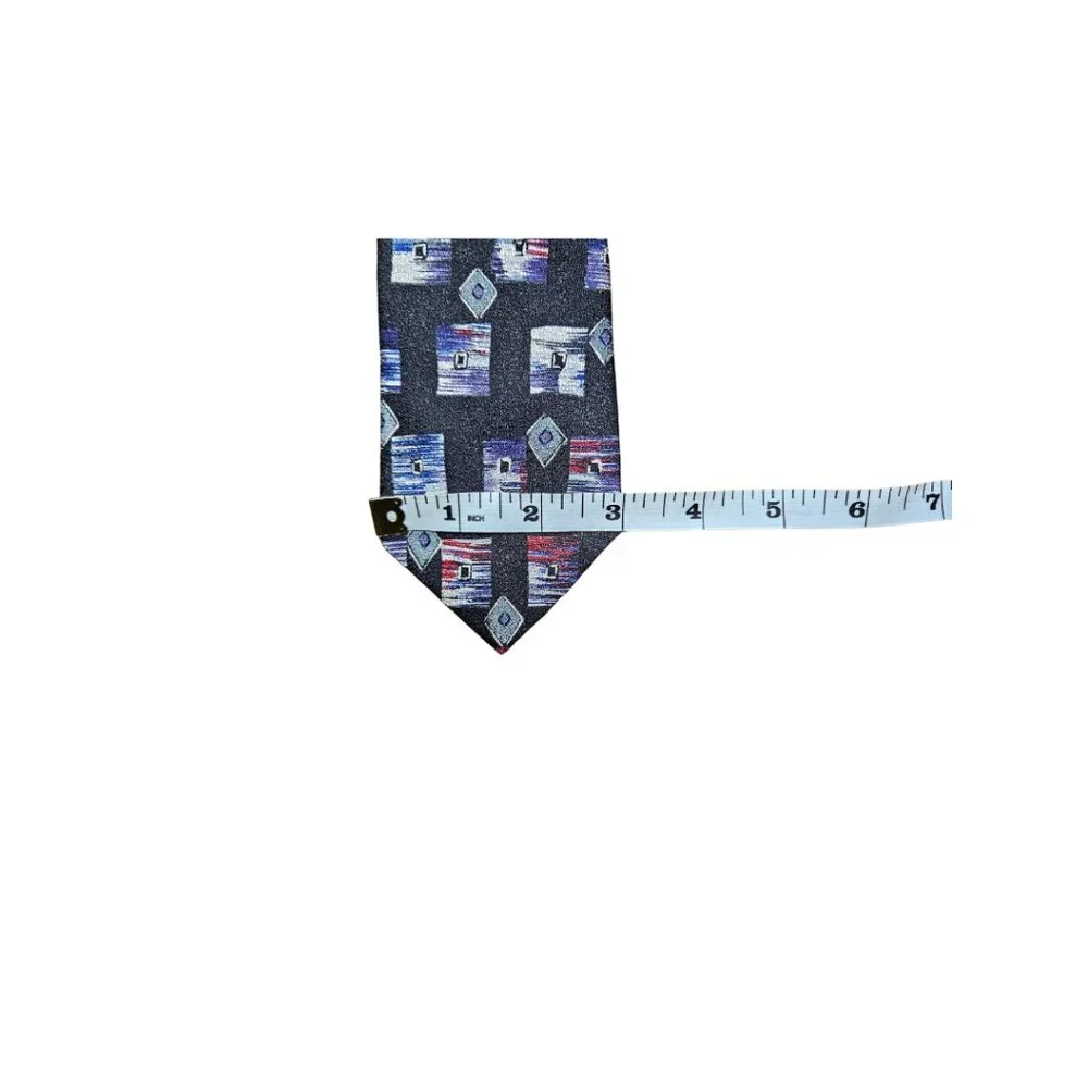 Vintage Club Room Boy's 100% Silk Abstract Tie